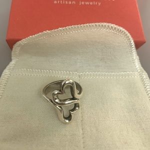 James Avery Heart to Heart Ring